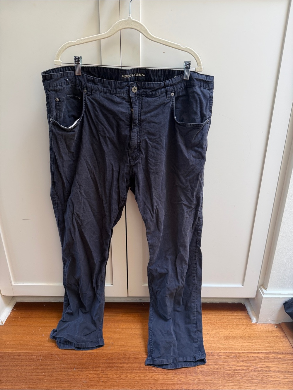 Rodd & Gunn Navy Casual Pants with Back Patch